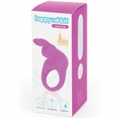 Фиолетовое эрекционное виброкольцо Happy Rabbit Rechargeable Rabbit Cock Ring - Happy Rabbit - в Новомосковске купить с доставкой