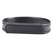 Кольцо на пенис из искусственной кожи на липучке VELCRO COCK RING - 5 см. - BlueLine - в Новомосковске купить с доставкой