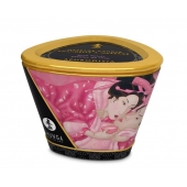 Массажная свеча Rose Petals с ароматом розы - 170 мл. - Shunga - купить с доставкой в Новомосковске