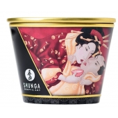Массажная  свеча Sparkling Strawberry Wine с ароматом клубничного вина - 170 мл. - Shunga - купить с доставкой в Новомосковске