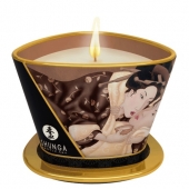 Массажная свеча Intoxicatin Chocolate с ароматом шоколада - 170 мл. - Shunga - купить с доставкой в Новомосковске