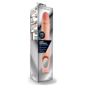 Телесная насадка на пенис 10 Inch Cock Sheath Extender - 25 см. - Blush Novelties - в Новомосковске купить с доставкой