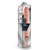 Телесная насадка на пенис 11.5 Inch Cock Sheath Penis Extender - 29,2 см. - Blush Novelties - в Новомосковске купить с доставкой