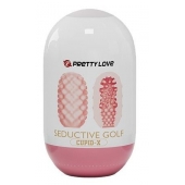 Розовый мастурбатор-яйцо Seductive Golf - Baile - в Новомосковске купить с доставкой