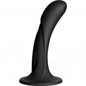 Черная изогнутая насадка Vac-U-Lock G-Spot - 16,5 см. - Doc Johnson - купить с доставкой в Новомосковске