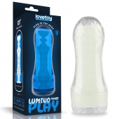 Светящийся в темноте мастурбатор Lumino Play Masturbator Pocketed - Lovetoy - в Новомосковске купить с доставкой