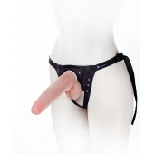Фаллоимитатор на поясе Harness - 22,5 см. - LOVETOY (А-Полимер) - купить с доставкой в Новомосковске