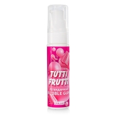 Интимный гель на водной основе Tutti-Frutti Bubble Gum - 30 гр. - Биоритм - купить с доставкой в Новомосковске