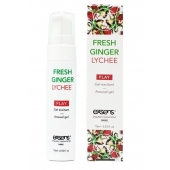 Возбуждающий гель Fresh Ginger Lychee Arousal Gel - 15 мл. - Exsens - купить с доставкой в Новомосковске