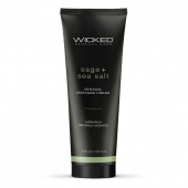 Массажный легкий крем WICKED Sage plus Sea Salt - 120 мл. - Wicked - купить с доставкой в Новомосковске