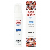 Возбуждающий гель Raspberry Mint с ароматом малины и мяты - 15 мл. - Exsens - купить с доставкой в Новомосковске