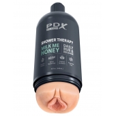 Телесный мастурбатор-вагина Shower Therapy Milk Me Honey - Pipedream - в Новомосковске купить с доставкой
