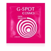 Стимулирующий интимный крем для женщин Cosmo G-spot - 2 гр. - Биоритм - купить с доставкой в Новомосковске