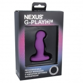 Фиолетовая вибровтулка Nexus G-Play+ M - Nexus Range - в Новомосковске купить с доставкой