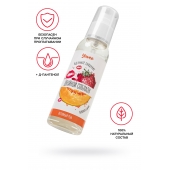 Съедобная гель-смазка Yovee «Двойной соблазн» с Д-пантенолом и вкусом клубники и дыни - 100 мл. - ToyFa - купить с доставкой в Новомосковске