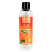 Массажное масло Sexy Sweet Fresh Orange с ароматом апельсина и феромонами - 75 мл. - Биоритм - купить с доставкой в Новомосковске