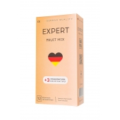 Ароматизированные презервативы EXPERT Fruit Mix - 12 шт.(+3 в подарок) - Expert - купить с доставкой в Новомосковске