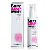 Съедобное согревающее массажное масло Love Me Tender Cotton Candy с ароматом сладкой ваты - 100 мл. - Love to Love - купить с доставкой в Новомосковске