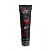 Интимный гель на водной основе Lube Tube Strawberry с клубничным вкусом - 100 мл. - ORGIE - купить с доставкой в Новомосковске