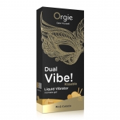 Съедобный гель Dual Vibe Pina Colada с эффектом вибрации и вкусом коктейля пина колада - 15 мл. - ORGIE - купить с доставкой в Новомосковске