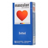 Презервативы с пупырышками Masculan Dotted - 10 шт. - Masculan - купить с доставкой в Новомосковске