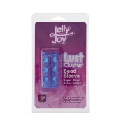 Голубая насадка с шипами и шишечками LUST CLUSTER - Dream Toys - в Новомосковске купить с доставкой