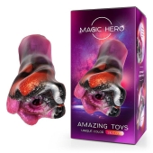 Разноцветный фантазийный мастурбатор - Bior toys - в Новомосковске купить с доставкой