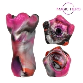Разноцветный фантазийный мастурбатор - Bior toys - в Новомосковске купить с доставкой