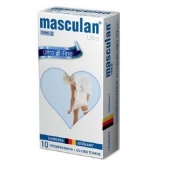 Ультратонкие презервативы Masculan Ultra Fine с обильной смазкой - 10 шт. - Masculan - купить с доставкой в Новомосковске
