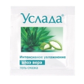 Гель-смазка «Услада с алоэ» - 3 гр. - Биоритм - купить с доставкой в Новомосковске