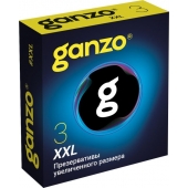 Презервативы увеличенного размера Ganzo XXL - 3 шт. - Ganzo - купить с доставкой в Новомосковске