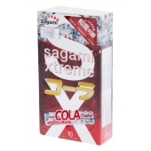 Ароматизированные презервативы Sagami Xtreme COLA - 10 шт. - Sagami - купить с доставкой в Новомосковске