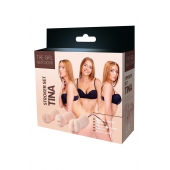 Набор из 3 мастурбаторов The Girl Next Door Tina - Dream Toys - в Новомосковске купить с доставкой