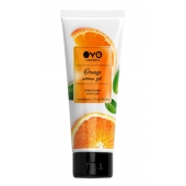 Лубрикант на водной основе OYO Aroma Gel Orange с ароматом апельсина - 75 мл. - OYO - купить с доставкой в Новомосковске