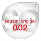 Ультратонкий презерватив Sagami Original - 1 шт. - Sagami - купить с доставкой в Новомосковске