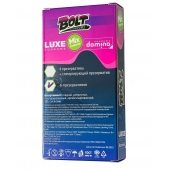 Набор презервативов Bolt Condoms - Luxe - купить с доставкой в Новомосковске