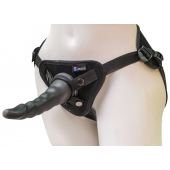 Комплект из трусиков Harness и двух насадок - 20,5 и 18 см. - LOVETOY (А-Полимер) - купить с доставкой в Новомосковске