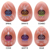 Набор из 6 мастурбаторов-яиц Tenga Egg Variety Pack V - Tenga - в Новомосковске купить с доставкой