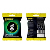 Ультратонкие презервативы Ganzo Ultra thin в мягкой упаковке - 3 шт. - Ganzo - купить с доставкой в Новомосковске