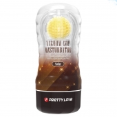 Прозрачный текстурированный мастурбатор Vacuum Cup Masturbator Stellar - Baile - в Новомосковске купить с доставкой