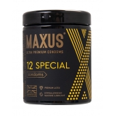 Презервативы с точками и рёбрами MAXUS Special - 12 шт. - Maxus - купить с доставкой в Новомосковске