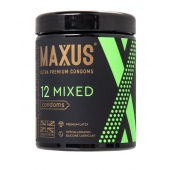 Презервативы MAXUS Mixed - 12 шт. - Maxus - купить с доставкой в Новомосковске