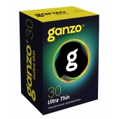 Супертонкие презервативы Ganzo Ultra thin - 30 шт. - Ganzo - купить с доставкой в Новомосковске