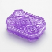 Фиолетовый мастурбатор-стимулятор Tenga Uni Amethyst - Tenga - в Новомосковске купить с доставкой