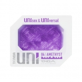 Фиолетовый мастурбатор-стимулятор Tenga Uni Amethyst - Tenga - в Новомосковске купить с доставкой