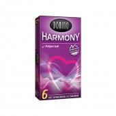 Презервативы с рёбрышками Domino Harmony - 6 шт. - Domino - купить с доставкой в Новомосковске