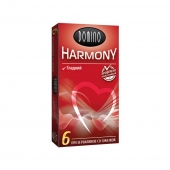 Гладкие презервативы Domino Harmony - 6 шт. - Domino - купить с доставкой в Новомосковске