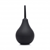 Черный анальный душ Thin Tip Enema Bulb - XR Brands - купить с доставкой в Новомосковске