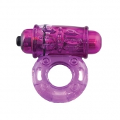 Фиолетовое эрекционное виброкольцо OWOW PURPLE - Screaming O - в Новомосковске купить с доставкой