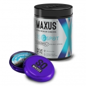 Гладкие презервативы Maxus G spot с двойной спиралью - 15 шт. - Maxus - купить с доставкой в Новомосковске